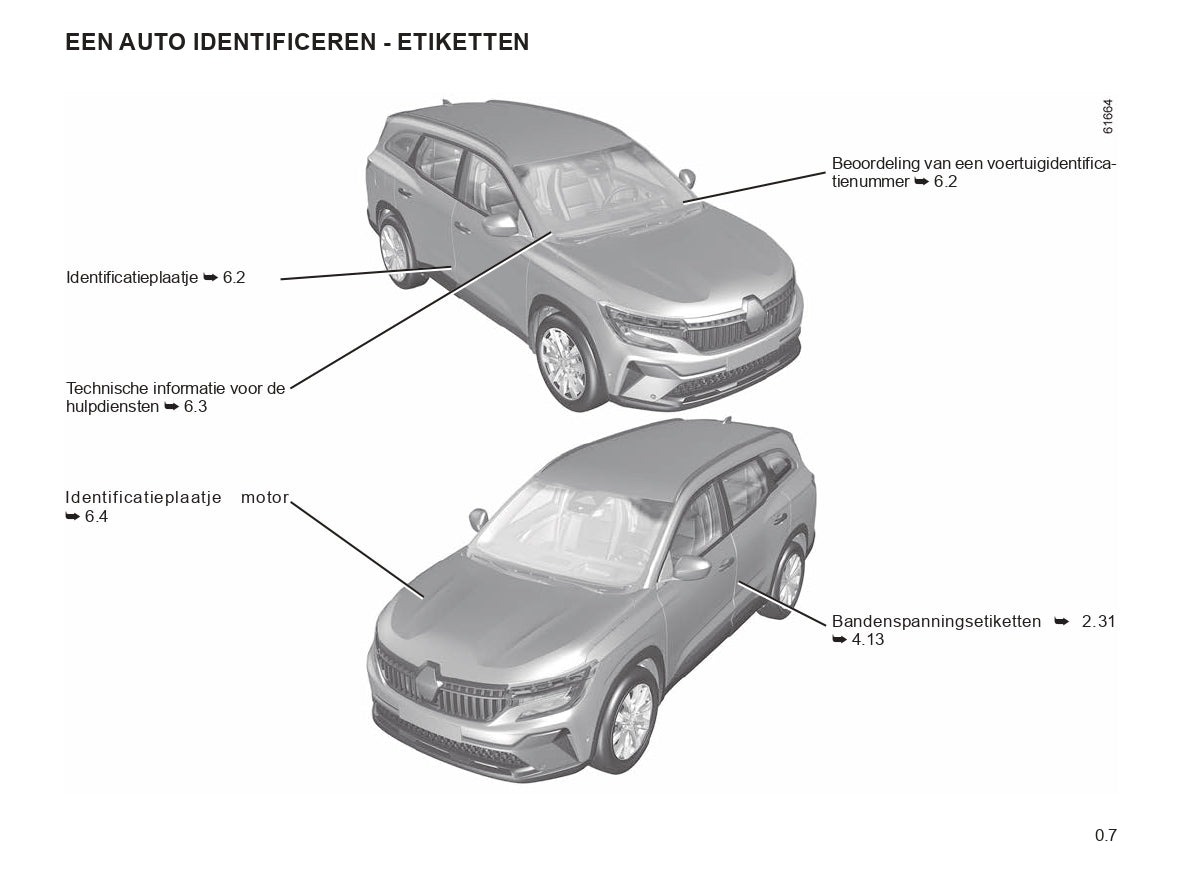 2023 Renault Espace E-Tech Hybrid Manuel du propriétaire | Néerlandais