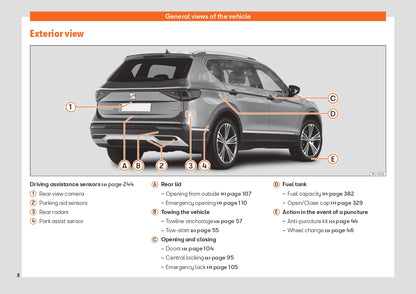 2022 Week 48 Seat Tarraco Manuel du propriétaire | Anglais