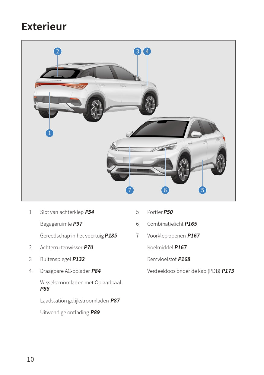 2022-2023 BYD Atto 3 Manuel du propriétaire | Néerlandais