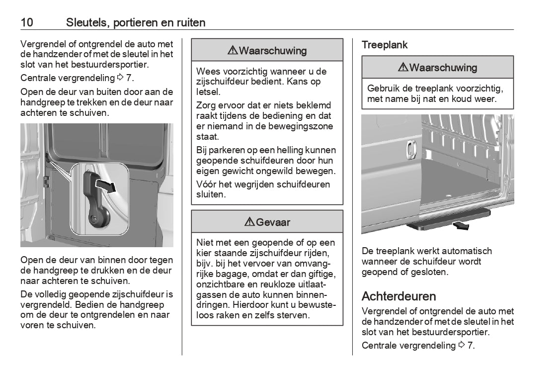 2023-2024 Opel Movano Owner's Manual | Dutch