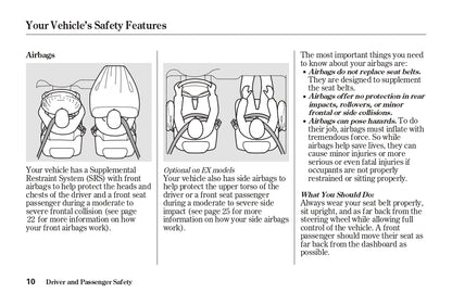 2004 Honda Element Owner's Manual | English