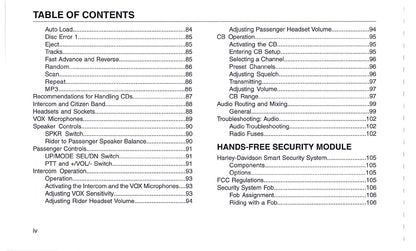 2012 Harley-Davidson Trike Owner's Manual | English