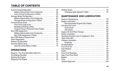 2003 Harley-Davidson VRSCA Owner's Manual | English