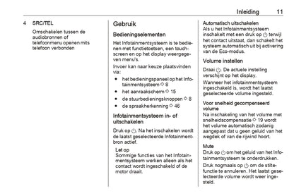 2020-2023 Opel Vivaro Infotainment Manual | Dutch