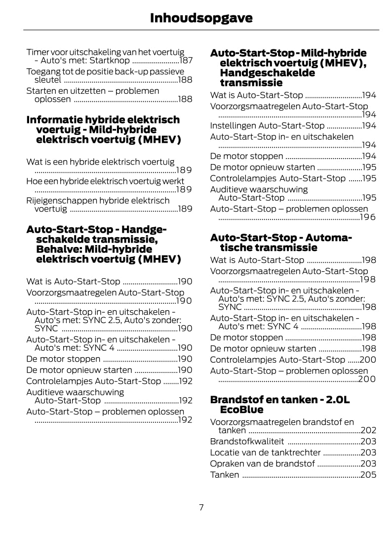 2022-2023 Ford Transit Manuel du propriétaire | Néerlandais