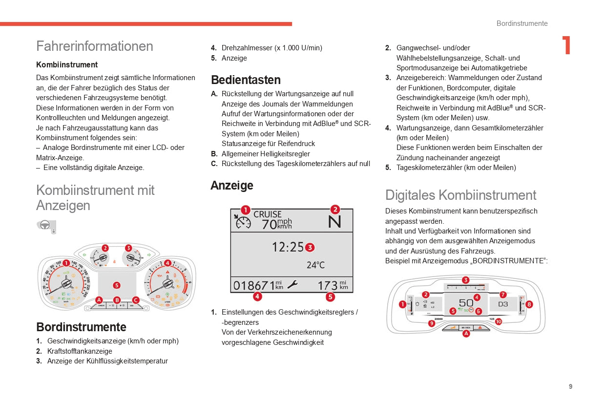 2022-2024 Citroën C5 Aircross Owner's Manual | German