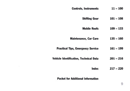 2000 Porsche 911 Carrera / 911 Carrera 4 Owner's Manual | English