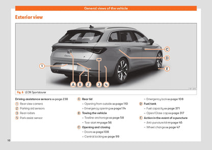 2022 Seat Leon Owner's Manual | English