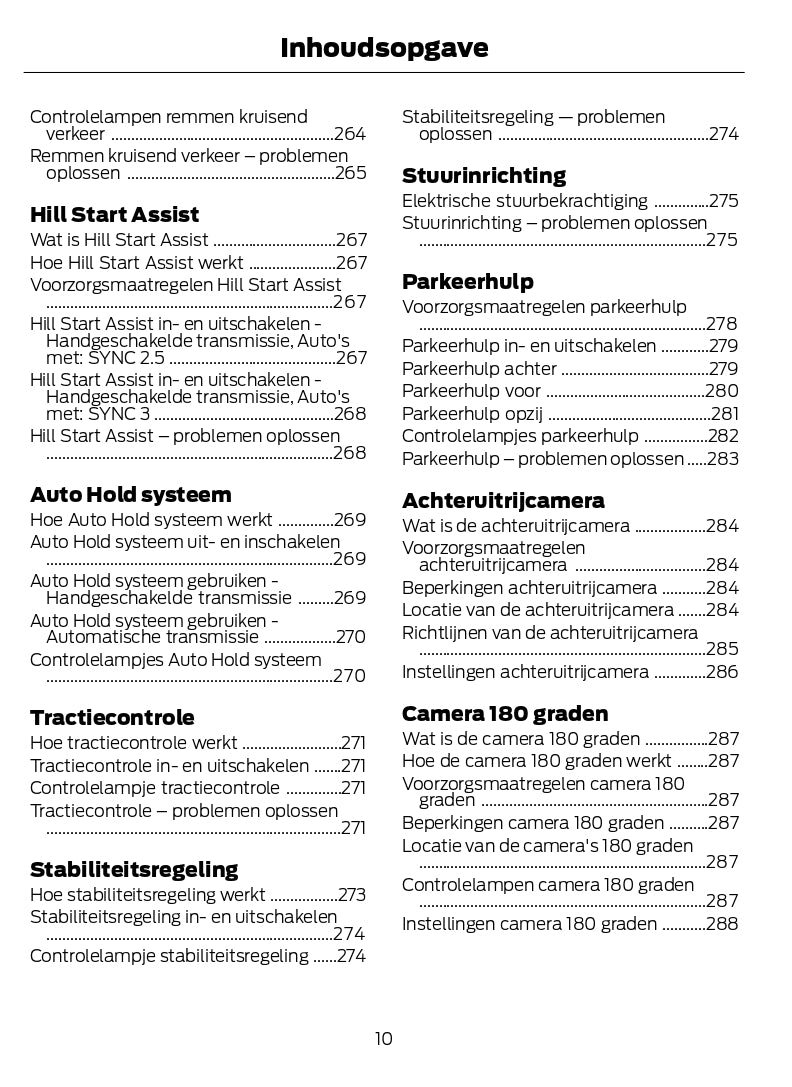 2022-2024 Ford Kuga Owner's Manual | Dutch