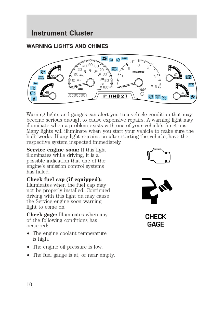 2003 Ford Excursion Owner's Manual | English