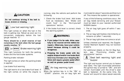 1996 Nissan 240SX Owner's Manual | English