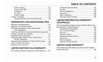 2016 Harley-Davidson FXSE Owner's Manual | English