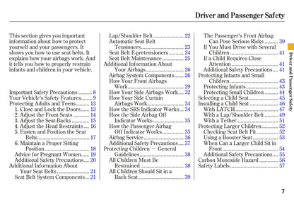 2008 Acura RL Owner's Manual | English