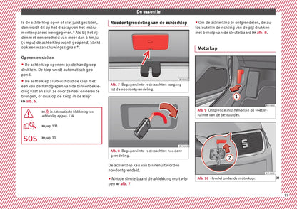 2017 Seat Ateca Owner's Manual | Dutch