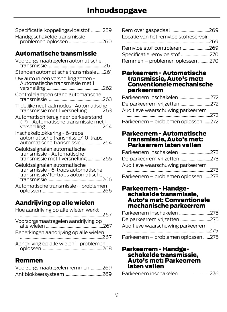 2022-2023 Ford Transit Manuel du propriétaire | Néerlandais