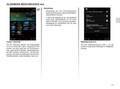 Renault OpenR Link User's Manual | Dutch