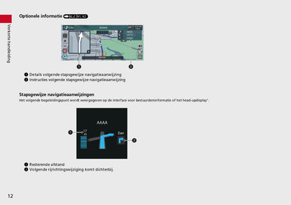 2023 Honda ZR-V HEV Infotainment Manual | Dutch