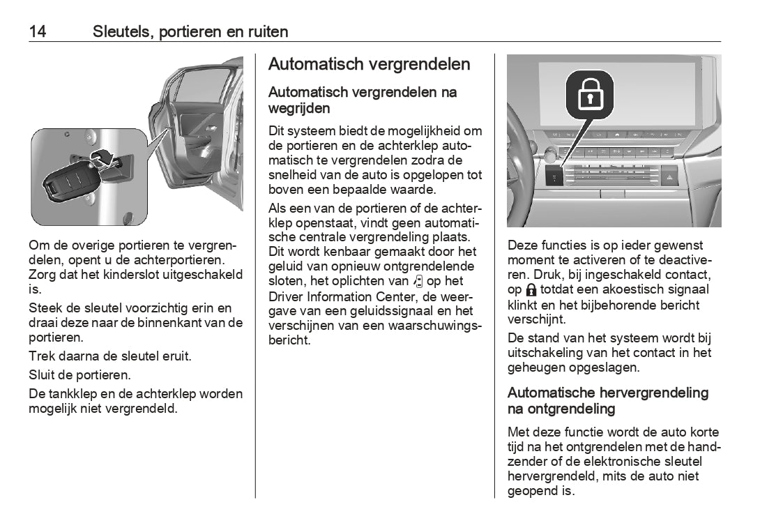 2023-2024 Opel Astra Owner's Manual | Dutch