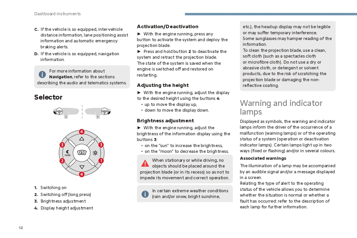 2024 Citroën C4/C4 X/ë-C4/ë-C4 X Owner's Manual | English