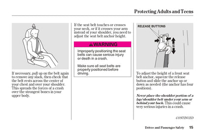 2004 Honda Element Owner's Manual | English