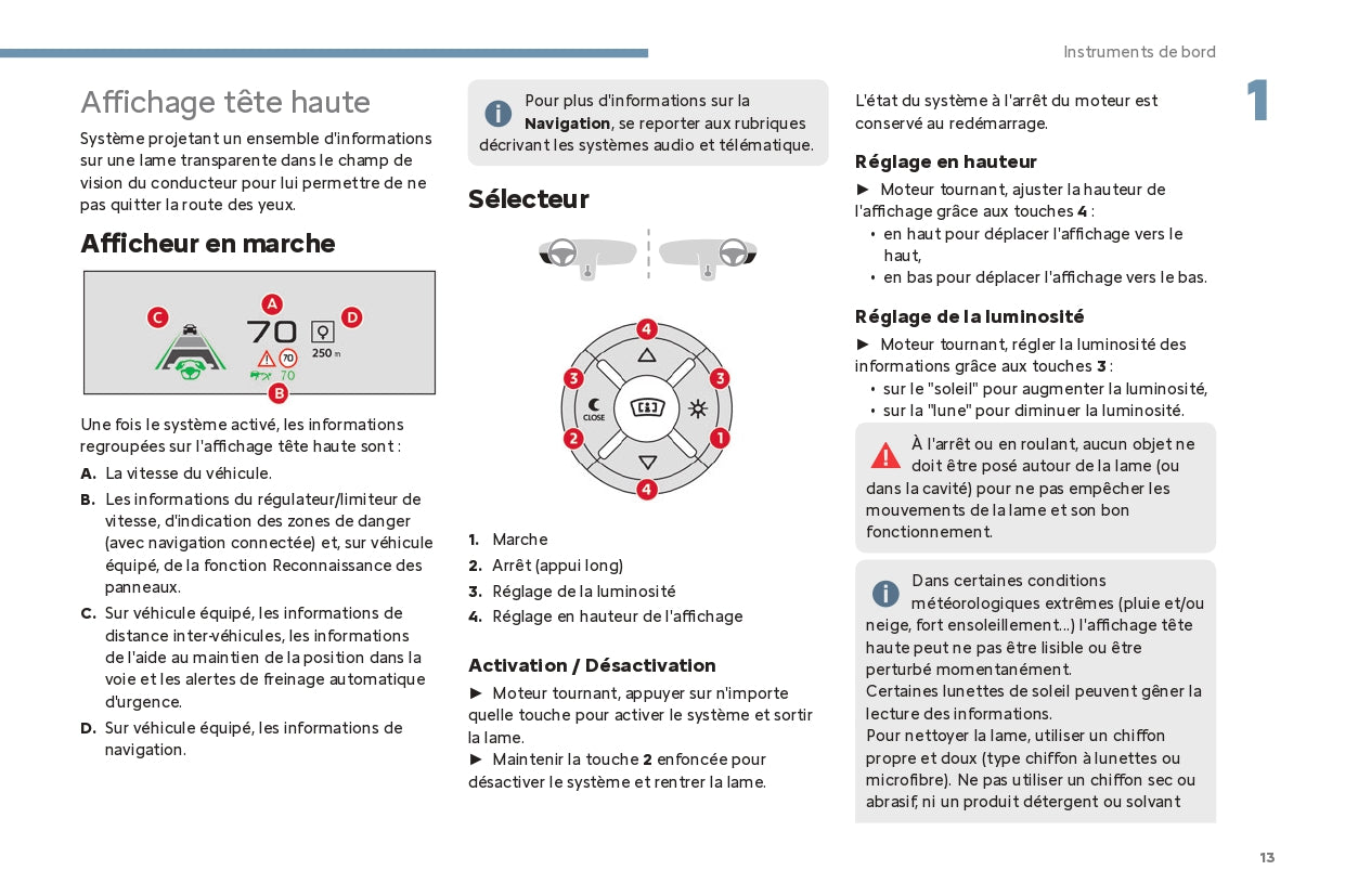 2024 Citroën C4/C4 X/ë-C4/ë-C4 X Owner's Manual | French