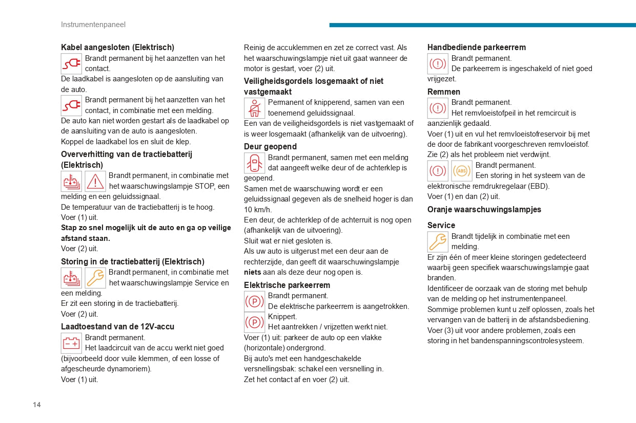 2024 Peugeot Expert/Traveller Owner's Manual | Dutch