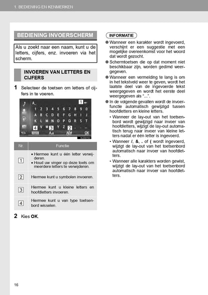 2018-2019 Toyota Yaris Infotainment Manual | Dutch