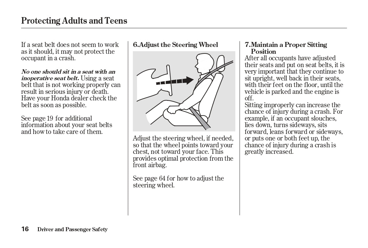 2004 Honda Element Owner's Manual | English