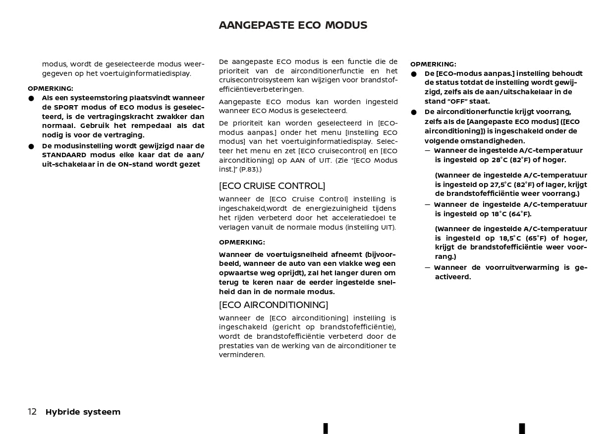 2023 Nissan Juke Hybrid Owner's Manual | Dutch