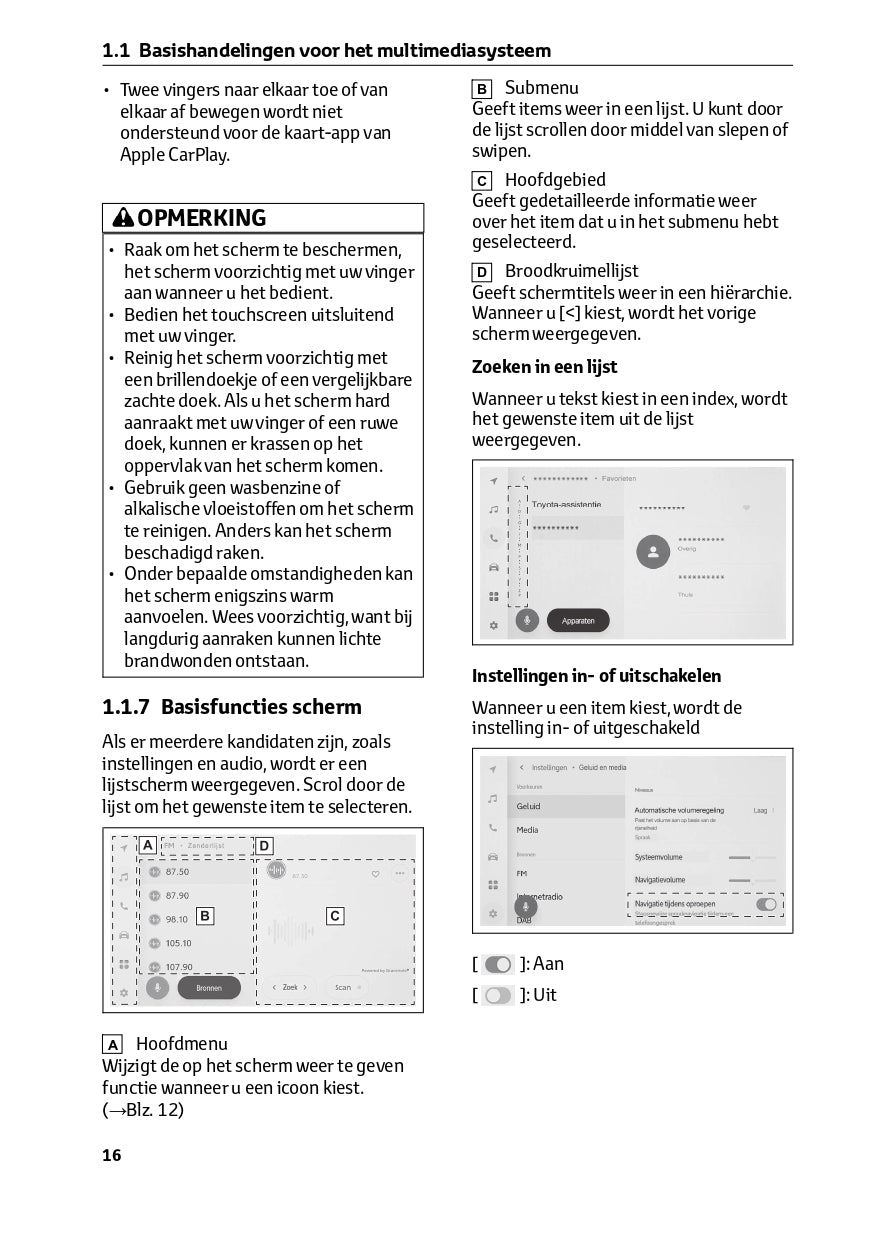 2023 Toyota RAV4 Infotainment Manual | Dutch