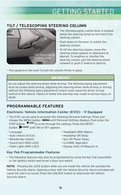 2010 Chrysler Sebring Convertible Owner's Manual | English