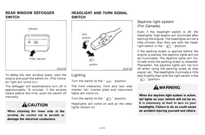 1996 Nissan 240SX Owner's Manual | English