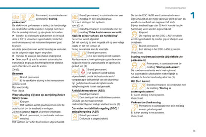 2023-2024 Peugeot 508/508SW Owner's Manual | Dutch