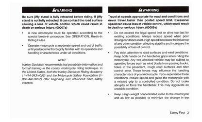 2016 Harley-Davidson FXSE Owner's Manual | English