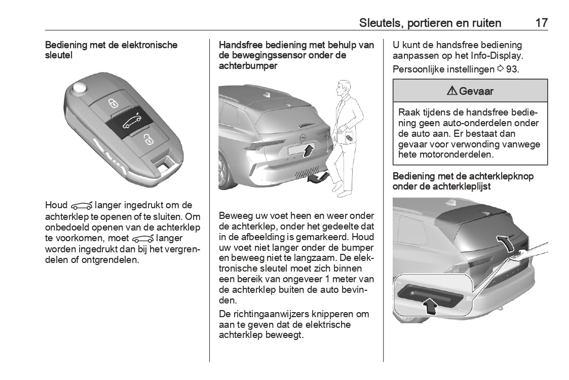 2023-2024 Opel Astra Owner's Manual | Dutch