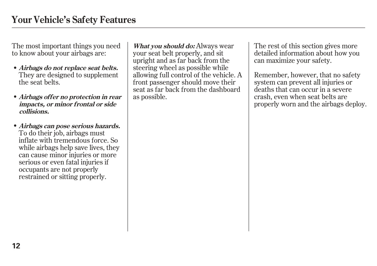 2008 Acura RL Owner's Manual | English