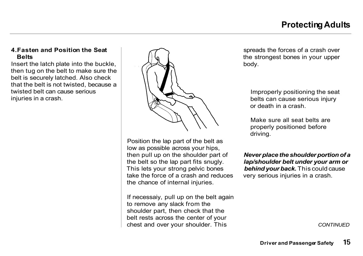 2001 Acura NSX Owner's Manual | English