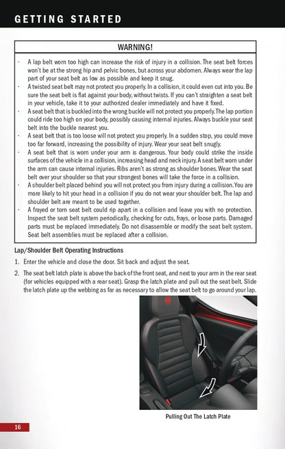 2017 Alfa Romeo 4C Owner's Manual | English