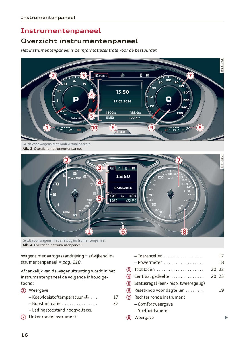 2019 Audi A3 Owner's Manual | Dutch