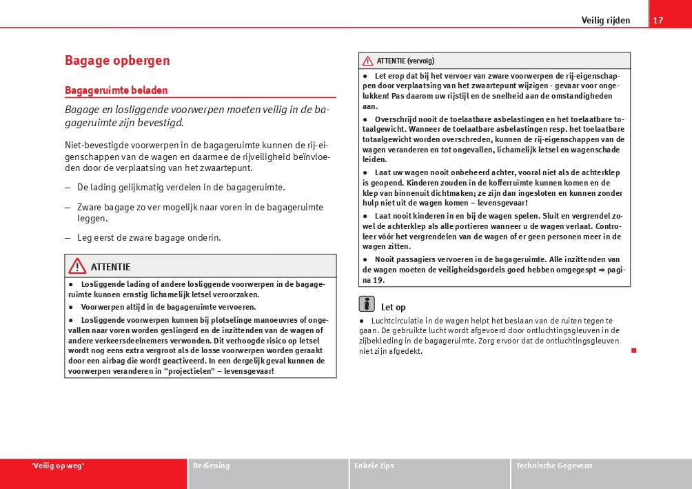 2013-2014 Seat Ibiza Owner's Manual | Dutch