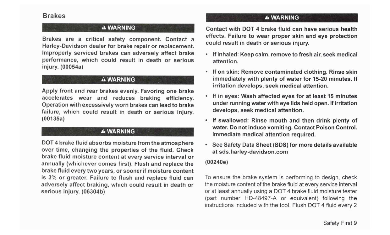 2023 Harley-Davidson Softail Owner's Manual | English