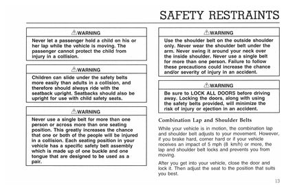 1998 Ford F&B Diesel Owner's Manual | English