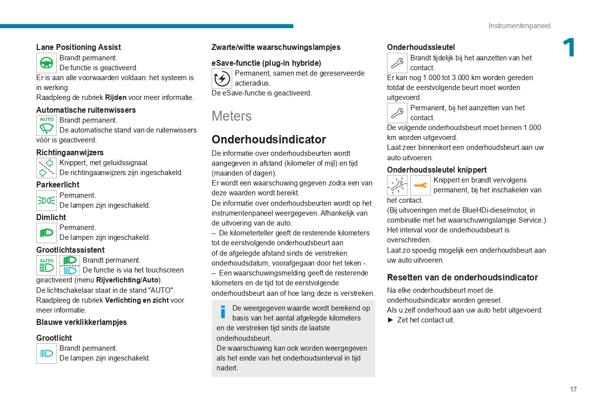 2022-2023 Peugeot 3008/5008/3008 Hybrid/3008 HYbrid4 Owner's Manual | Dutch