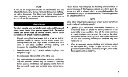 2004 Harley-Davidson Touring Owner's Manual | English