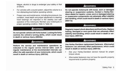 2016 Harley-Davidson FXSE Owner's Manual | English