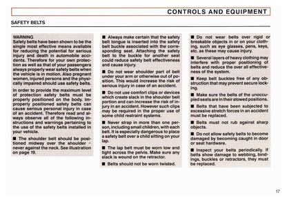 1990 Audi Quattro V8 Owner's Manual | English