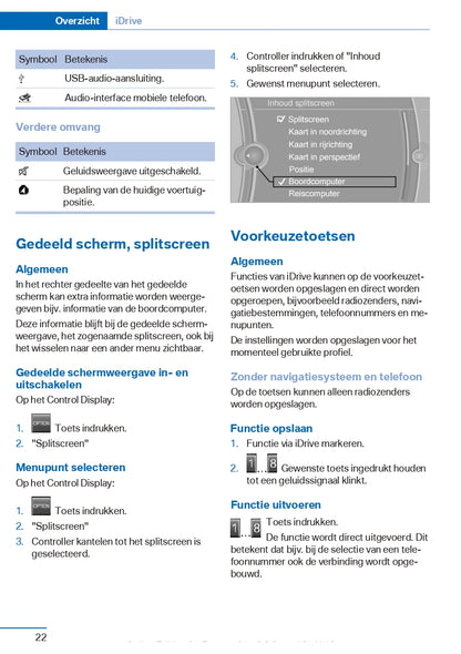 2016-2017 BMW 2 Series Gran Tourer Owner's Manual | Dutch