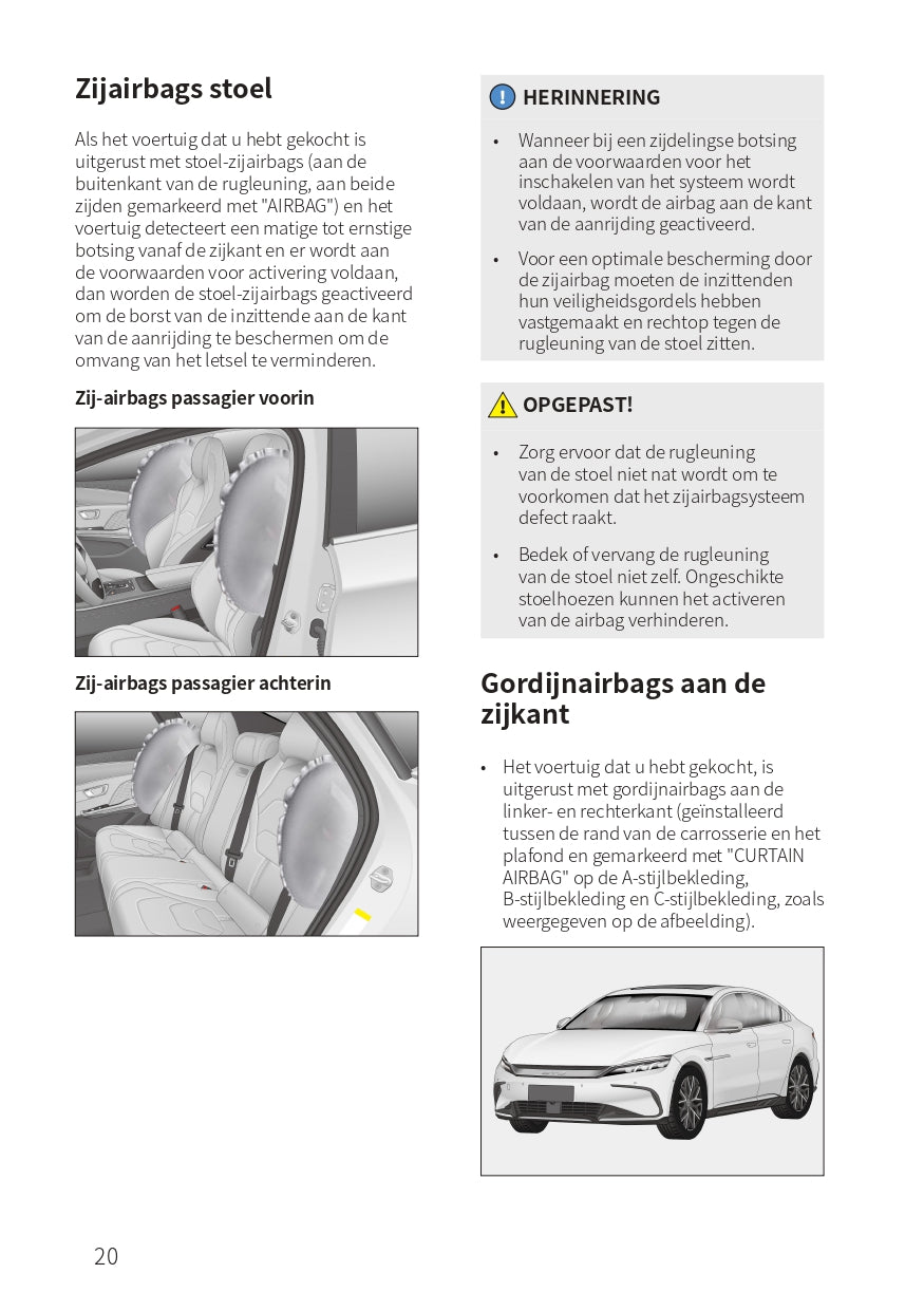 2023-2024 BYD Han EV Manuel du propriétaire | Néerlandais