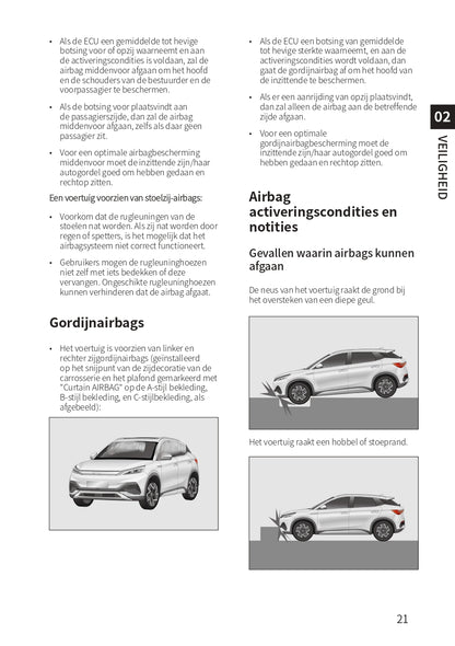 2022-2023 BYD Atto 3 Manuel du propriétaire | Néerlandais