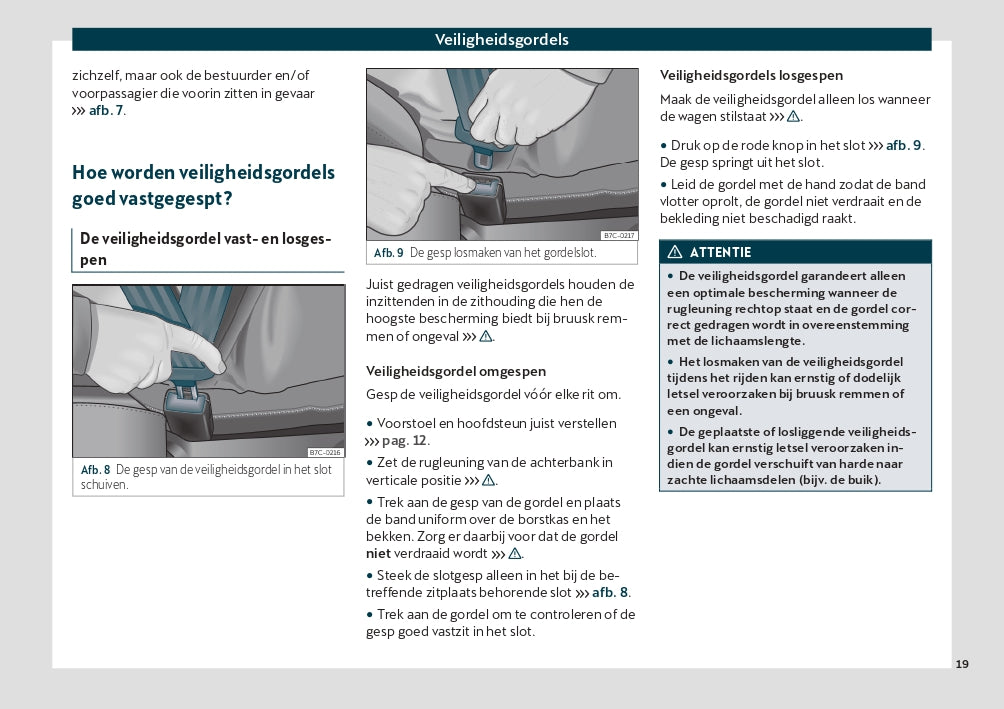 2020 Cupra Ateca Owner's Manual | Dutch
